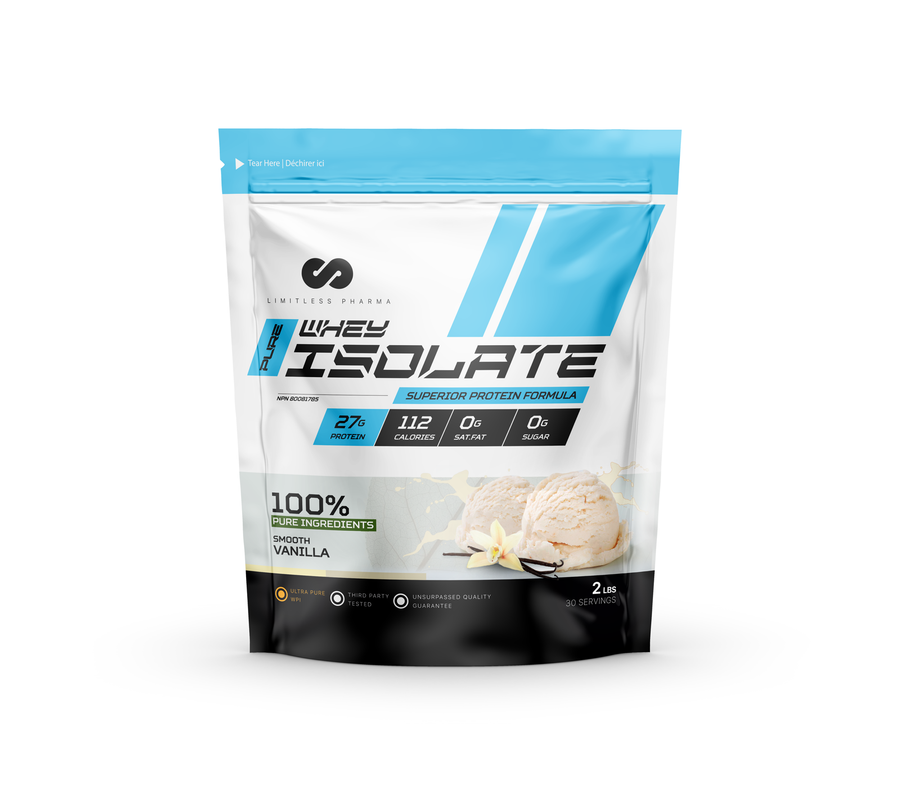 Limitless Pharma - Whey Isolate Protein - 2lbs