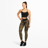 BetterBodies Camo High Tights Green Camo