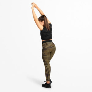BetterBodies Camo High Tights Green Camo