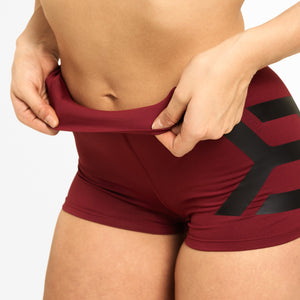 BetterBodies Gracie Hotpant Sangria Red