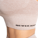 Soutien-gorge court sans coutures Betterbodies Astoria Blanc Sable