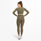 Collants BetterBodies HighBridge vert délavé