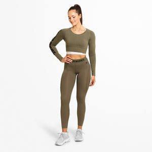 BetterBodies HighBridge Tights Washed Green