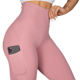 Legging taille haute rose BetterBodies