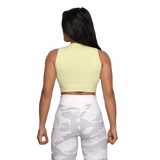 Haut côtelé sans coutures BetterBodies vert citron