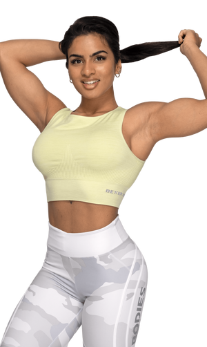 BetterBodies Rib Seamless Top Lime