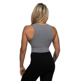 Haut côtelé sans coutures BetterBodies gris