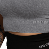 Haut côtelé sans coutures BetterBodies gris