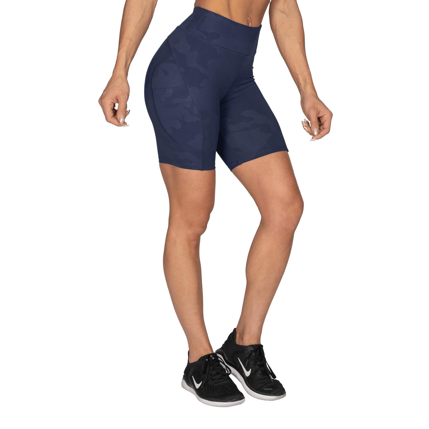BetterBodies Chrystie Shorts V2 Blue Camo
