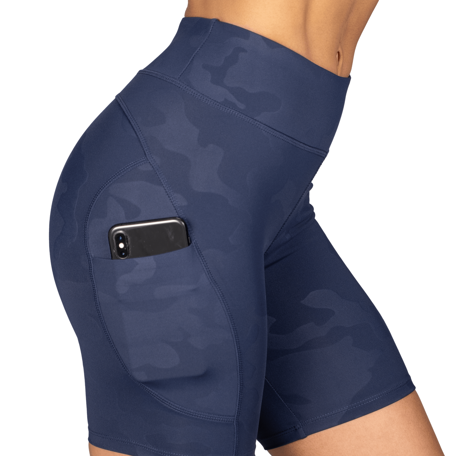 BetterBodies Chrystie Shorts V2 Blue Camo