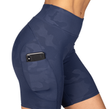 BetterBodies Chrystie Shorts V2 Blue Camo