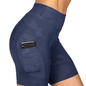 BetterBodies Chrystie Shorts V2 Blue Camo