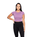 BetterBodies Astoria Seamless Tee Strong Purple