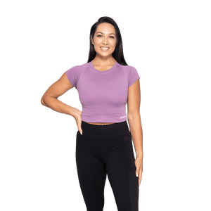 BetterBodies Astoria Seamless Tee Strong Purple