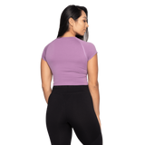 BetterBodies Astoria Seamless Tee Strong Purple