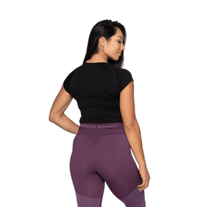 BetterBodies Astoria Seamless Tee Black