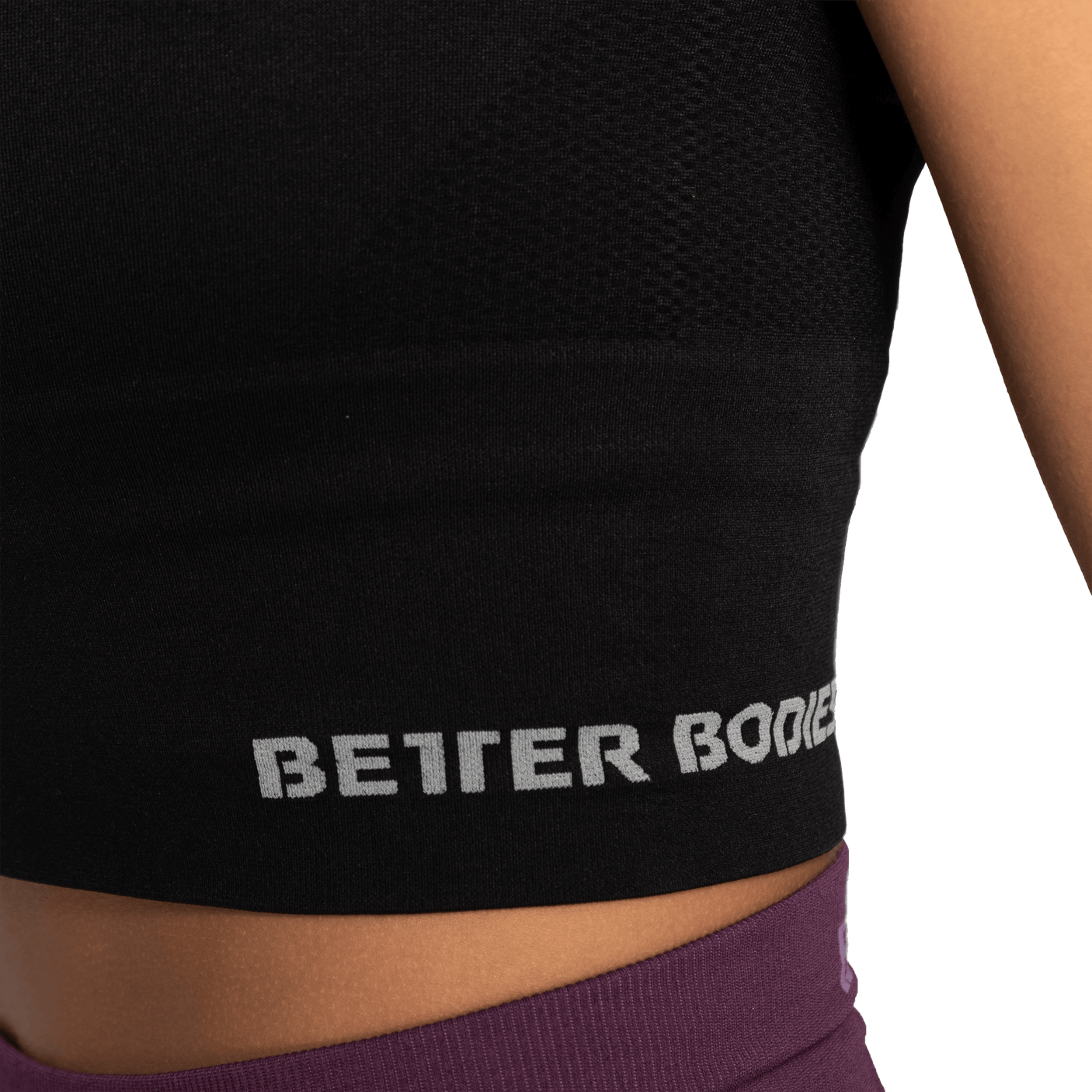 BetterBodies Astoria Seamless Tee Black