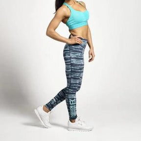 BetterBodies Printed Tights Blue