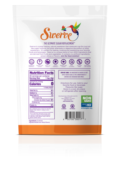 Swerve - The Ultimate Sugar Replacement Granular Sugar - 12oz