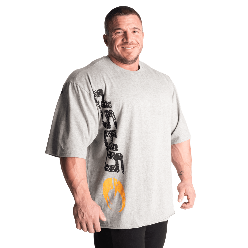 T-shirt en fer gris chiné Gasp