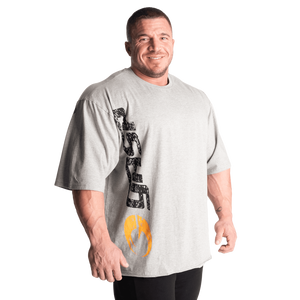 T-shirt en fer gris chiné Gasp