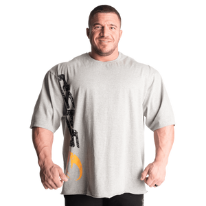 T-shirt en fer gris chiné Gasp