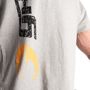 T-shirt en fer gris chiné Gasp