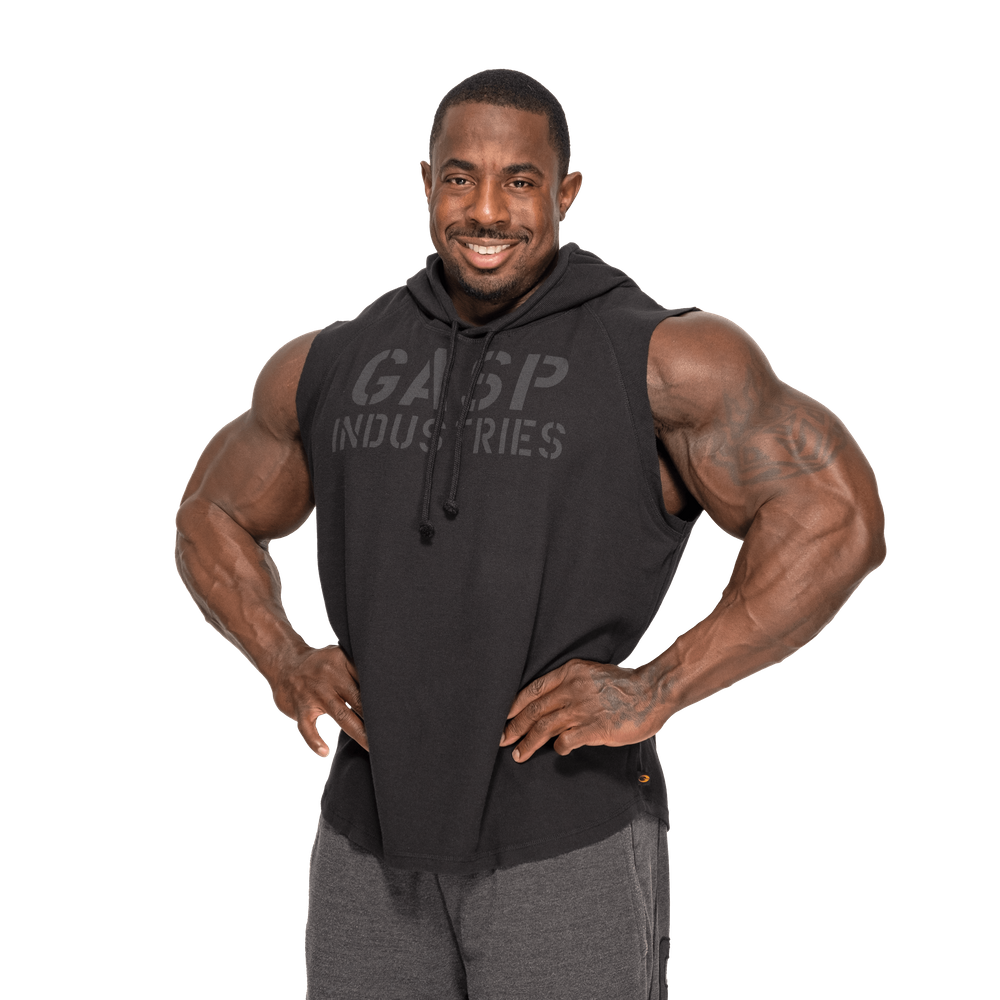 Sweat à capuche thermique Gasp SL noir