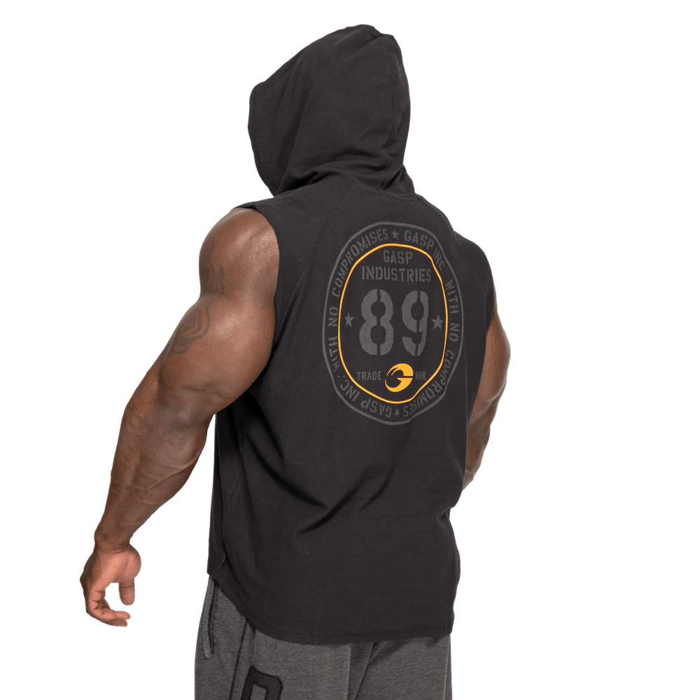 Sweat à capuche thermique Gasp SL noir