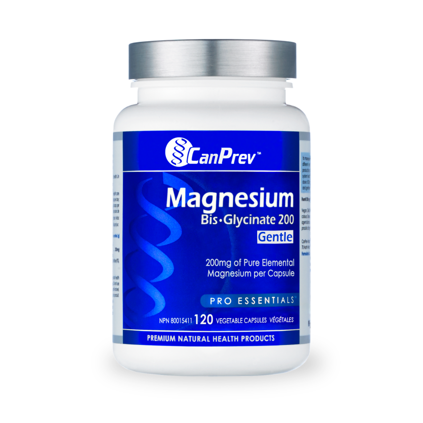CanPrev - Magnesium Bis-Glycinate 200 Gentle - 120Vcaps