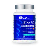 CanPrev - Zinc 50 Ultra Immune + Vitamin C - 120Vcaps