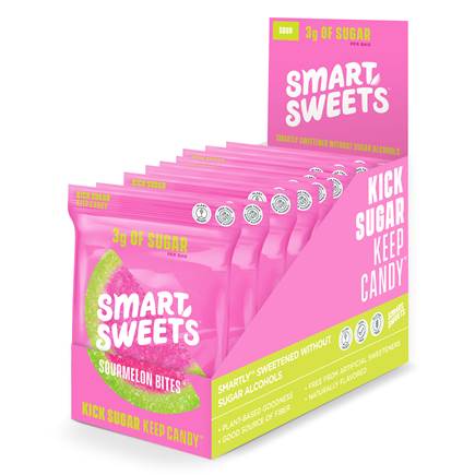 Bonbons Smart Sweets à base de plantes 50 g (paquets de 12)