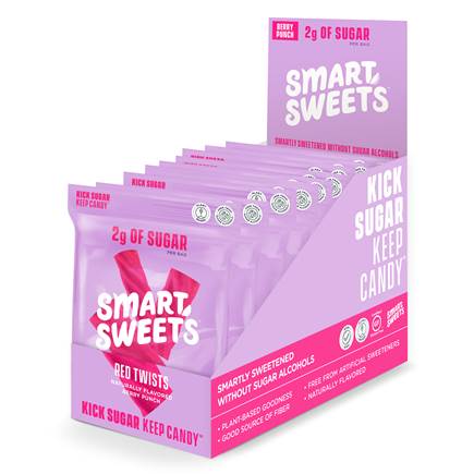 Bonbons Smart Sweets à base de plantes 50 g (paquets de 12)