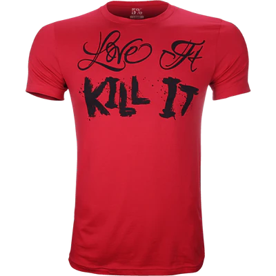 5% Nutrition - Love It Kill It T-Shirt - Red