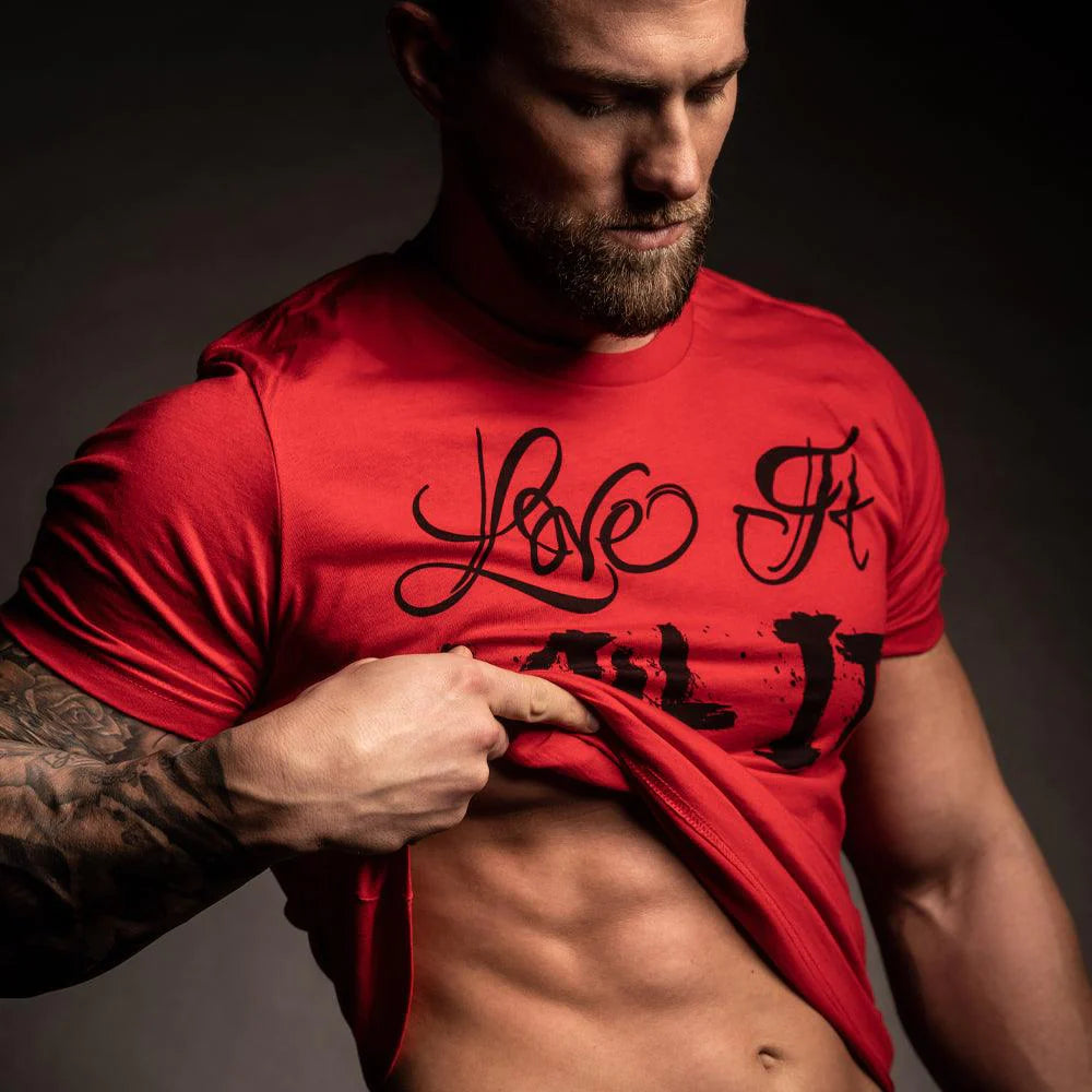 5% Nutrition - Love It Kill It T-Shirt - Red