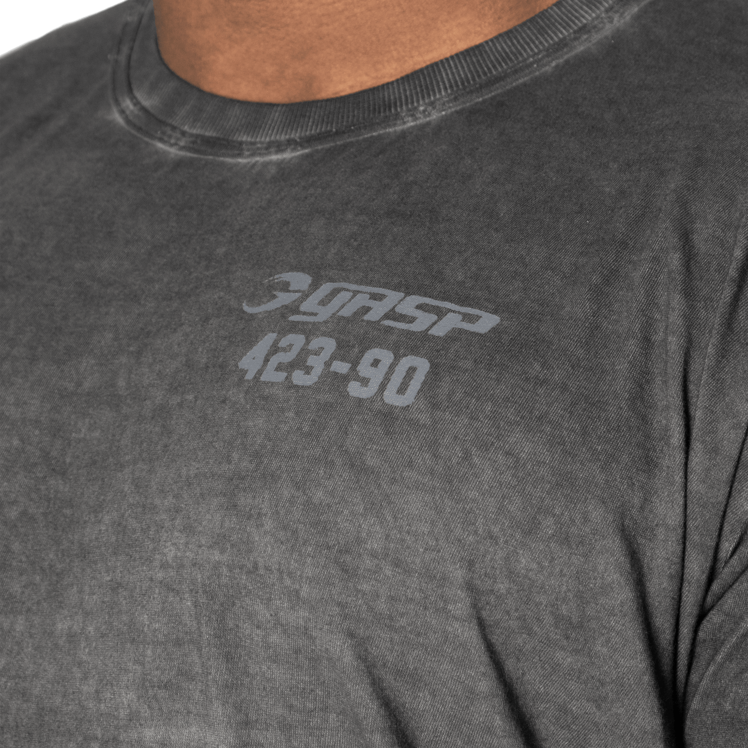 Gasp Issue Tee Washed Grey
