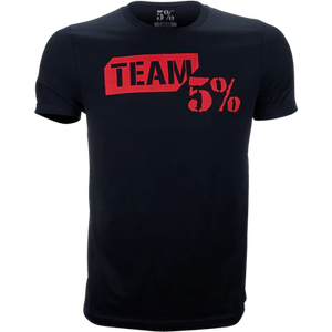 5% Nutrition - Team 5% T-Shirt - Black