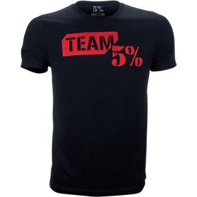 5% Nutrition - Team 5% T-Shirt - Black