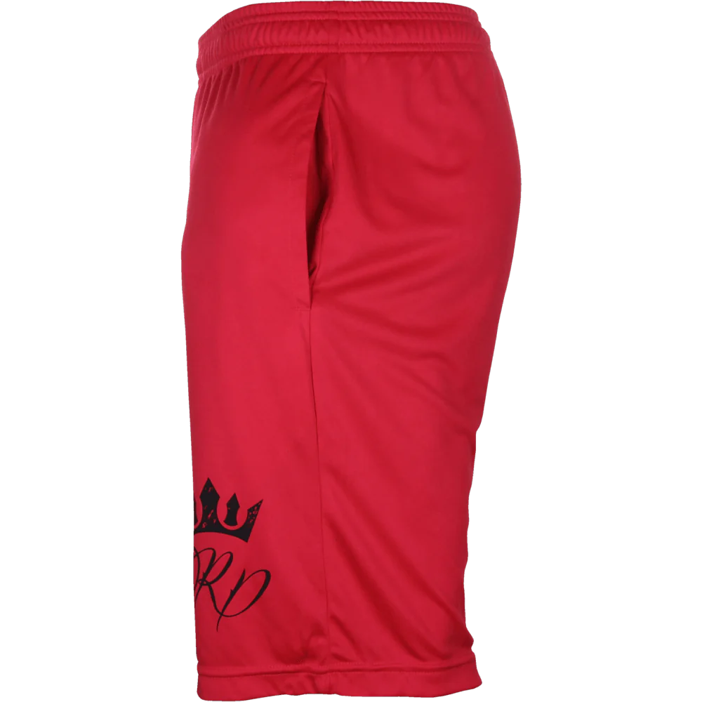 5% Nutrition - Rich Piana Crown Shorts - Red