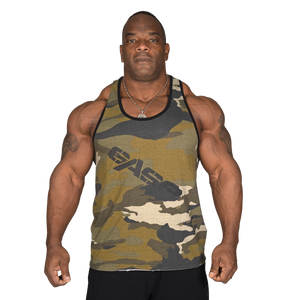 Gasp Vintage T-Back Green Camo