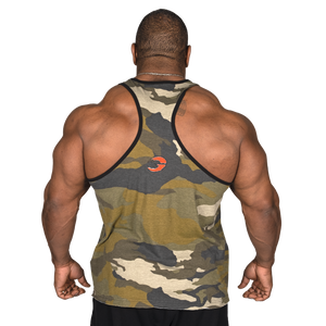 Gasp Vintage T-Back Green Camo