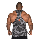 Gasp Vintage T-Back Grey Camo