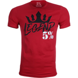 5% Nutrition - Legends Graphic T-Shirt - Red