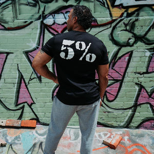 5% Nutrition - Shake Time T-Shirt - Black