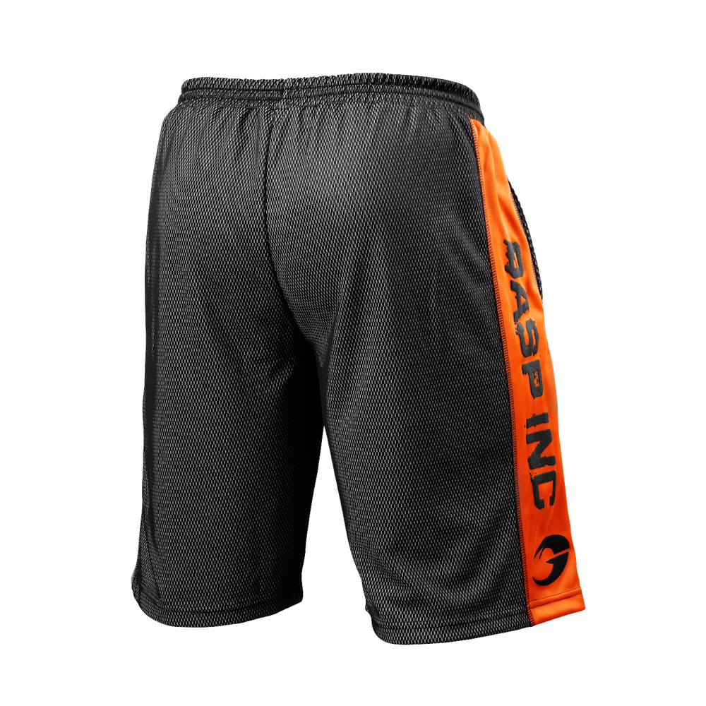 Gasp No1 Mesh Shorts Black/Flame