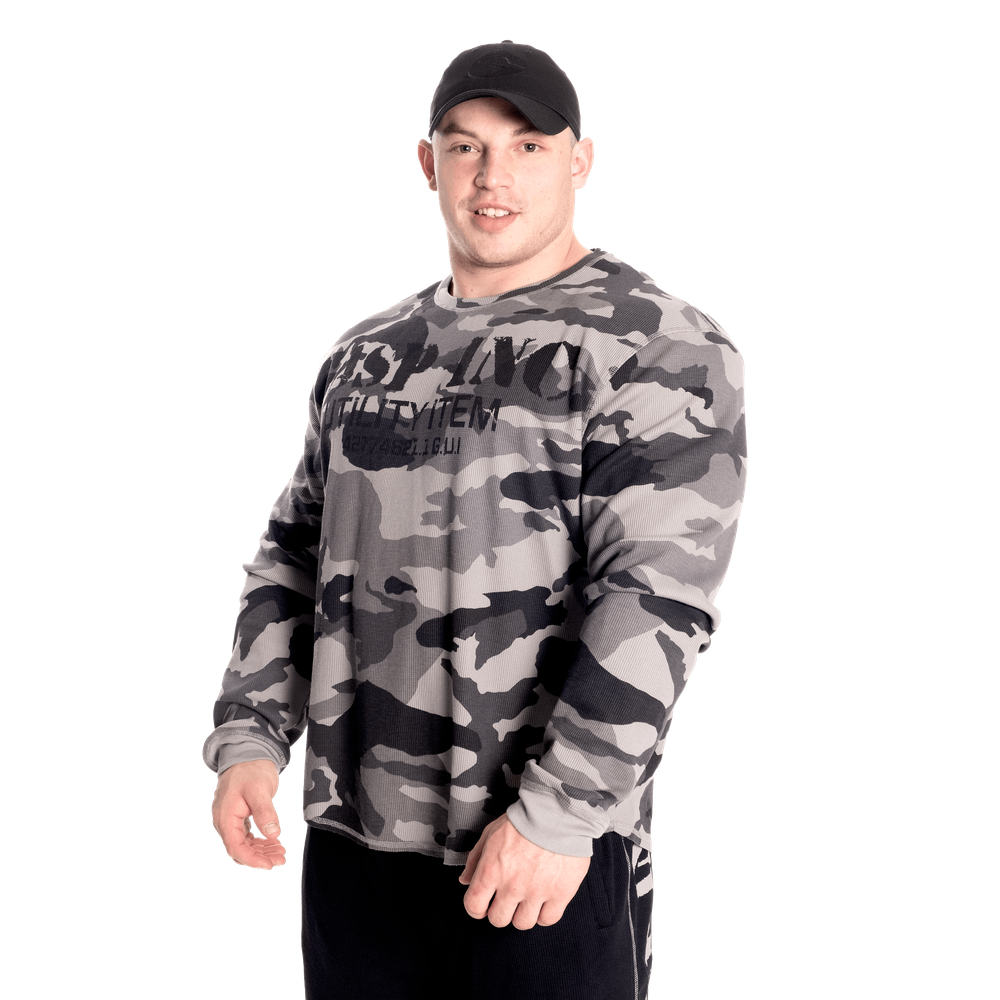 Pull thermique de gym Gasp camouflage tactique