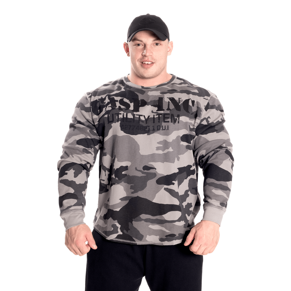 Pull thermique de gym Gasp camouflage tactique