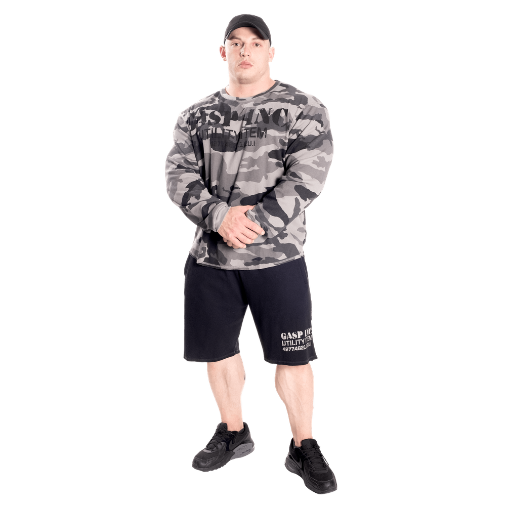 Pull thermique de gym Gasp camouflage tactique