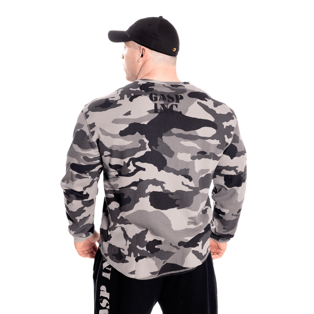 Pull thermique de gym Gasp camouflage tactique