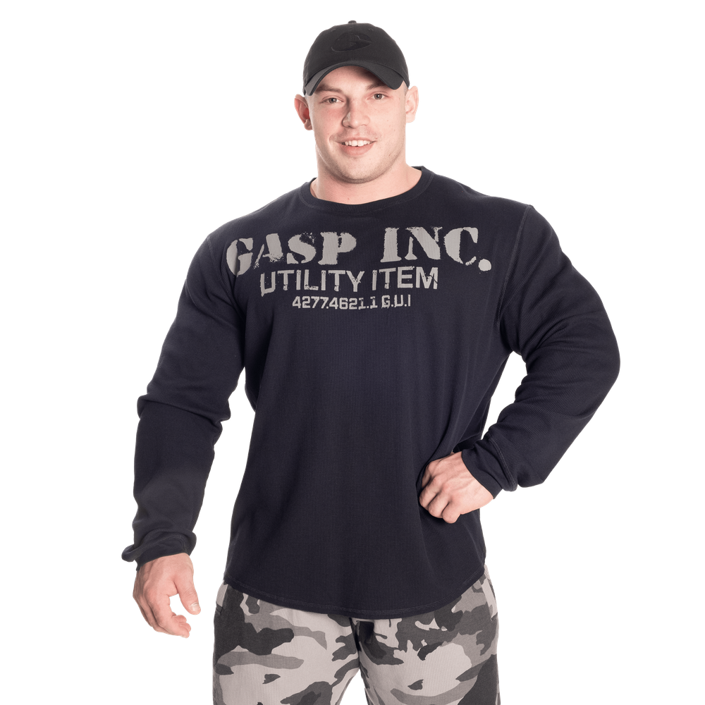 Pull thermique de gym Gasp Asphalte